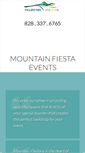 Mobile Screenshot of mountainfiesta.com